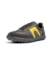 Camper Pelotas XLite Leather Sneaker Men's 8 9 9.5 10.5 Grey Yellow K100545-044