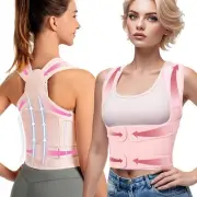 Posture Corrector for Women and Men,Adjustable Full Back Brace and Shoulder S...