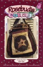 Scrap Bag Tote PURSE PATTERN by Rosebud's Cottage RB-125