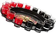 BRIGHTFUFU Funny Roulette Wheel Barware Carousel for Drinking Games Hens Party Games Funny