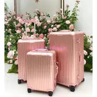 在飛比找蝦皮購物優惠-RIMOWA Original Cabin 粉色 鋁鎂合金材