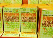 3 boxes Trader Joe's PUMPKIN Pancake & Waffle Mix baking cooking
