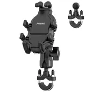 Philips Shockproof Phone Claw/Clamp Holder Accessory For Bike/Cycling Black