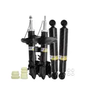 Front Rear Webco HD Shock Absorbers for NISSAN PATHFINDER R50 3.3 RX ST TI 4WD