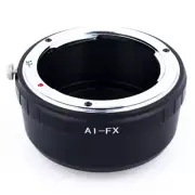 Lens Mount Adapter Ring for Nikon AI Lens to for Fujifilm Fuji X XF Mount Camera