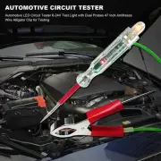 Automotive LED Circuit Tester 6-24V Test Light with Dual Probes 47 Inch1907
