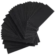 24 Pieces Fingerboard Foam Grip Tape Adhesive Foam Tape Black Non Slip Foam4511