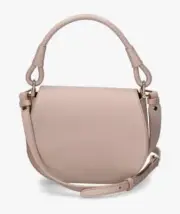 New Coccinelle small Eclyps Leather Crossbody handbag in Rosette