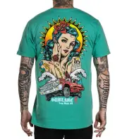 Sullen Clothing Mens "RUCA Standard" tee Art Collective tattoo Green