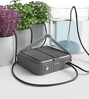 Solar Irrigation System for Garden Watering System, 2025 Latest Drip Irrigation Kit for Potted Plants, Supported Automatic Watering System for The Balcony, The Plant Bed and Green House (Gray)