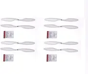 8pcs 1045 10x45 Propeller Prop CW CCW Blade, for DJI, F450 F550 RC DIY Camera Drone Parts A2212 KV1000 Motor Well Balanced Propeller Prop(White)