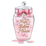 Breast Cancer Australia Glass Wish Musical Jar