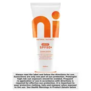 Natural Instinct Clean Sunscreen Body SPF50 200ml
