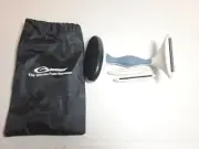 Gleener Ultimate Fuzz Remover Fabric Shaver Lint Brush Adjust 3 Heads w Bag New