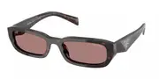 Prada PR B06S 17N60B Women’s Sunglasses Tortoiseshell Size 53