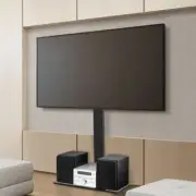 TV Floor Stand Height Adjustable LCD LED Mount Bracket Fits 32 To 70 Inches