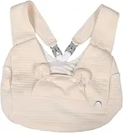 Pet Backpack Chest Bag Small Animal Carrier Bag Cat Carrier Pouch Cat Swaddle Beige Cotton
