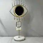 Purva Magic Eye Golden Jewelry Mirror Display New With Tags Marble Base