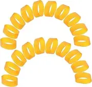 GRADENEVE 1 Set Heavy Duty Rubber Bands Wide Elastic Bands for Organizing Crafts Tools and Food Packaging Reusable Strong Elasticity for Home and Industry Use