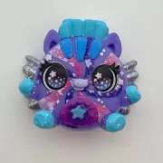 Hatchimals Colleggtibles Cosmic Candy PEPPERMINT PLANET ZEBRUSH Purple Mini Toy