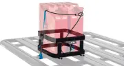 Double Vertical Jerry can holder 43151 Rhino Rack