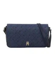 [Tommy Hilfiger] Im Latam Print Crossover Bag in Navy