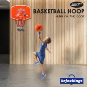 Genki Wall Mounted Backboard Indoor Door Mini Basketball Hoop Net Air Pump Toy