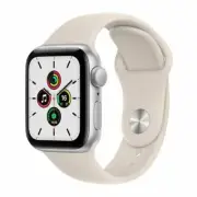 Apple Watch SE (GPS) 40mm Gold Aluminum Case with Starlight Sport Band MKQ03LL/A