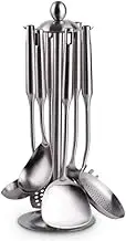 Chocople Kitchen Tool Storage Kitchen Tool Stand Cookware Stainless Steel 360 Degree Rotating