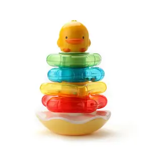 黃色小鴨造型樂樂疊 ST安全玩具 造型疊疊樂 統合發展好玩具700001
