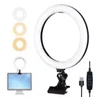 Live Streaming 3 Modes USB Dimmable Ring Selfie Light Laptop Clamp Video Lights