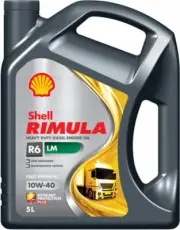 Engine oil SHELL RIMULA R6 LM 10W-40 5L ACEA E9/E6,API CJ-4,VDS-4,MB 228.51