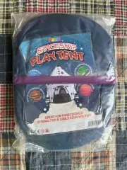 JOYIN Space Ship Play Tent Pop Up Play Tent Kids Indoor Outdoor Rocketship