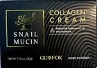 GLAMFOX Black Snail Mucin Collagen+ Cream 1.76 oz/50g - Exp 04/27