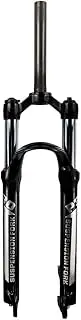MTB Suspension Fork 29 Inch Aluminum Alloy Mountain Bike Front Fork Travel 110mm Bike Suspension Fork Manual/Romete Lockout Shocks
