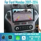 Camera Wireless Carplay Android13 For Ford Mondeo 2007-2014 Head Unit Car Radio