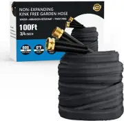 2025 Upgraded Non-Expanding Garden Hose, Lightweight, Flexible Ultra-Light Water