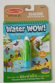 Let's Explore Water Wow Seasons by Melissa & Doug NEW