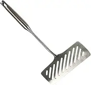 ULTECHNOVO 1Pc Stainless Steel Frying Fish Spatula Small Kitchen Turner for Pancakes Steak Fried Fish Lightweight Cooking Utensil for Home Restaurant