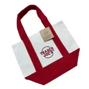 Trader Joe’s LIMITED EDITION Mini Canvas RED Tote Bag ~ NWT *SOLD OUT IN STORE*