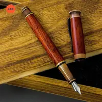 在飛比找蝦皮購物優惠-A優品客製 【筆】新款木筆 商務禮品 木製書寫 鋼筆 可雕刻