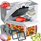 4-Blade Veggie Chopper & Slicer, Upgrade Your Kitchen for Quick Meal Prep