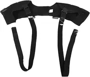 BESPORTBLE Men's Women's Shoulder Sling Exercise Bra Shoulder Strap Cushion Posture Corrector Brace for Back Support