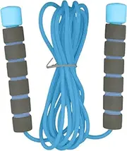 Jump Rope - Segmented Beaded Skipping Rope | Lightweight Jump Rope for Kids, Kids Jumping Rope, High-Speed Knot-Proof Non-Slip Foam Grip Beginner Skipped String for Home, Workouts, Yoga