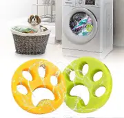 YYH-4 Pack Pet Hair Remover For Laundry Fur Remover Hair Catcher Cleaning Lint Remover2xRound