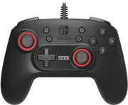 HORI Wired HORIPAD Plus+ Controller: Black for Nintendo Switch- Officially Licen