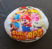 Nintendo Super Mario RPG Pillow Throw Aeon Preorder Bonus Rare Promo SWITCH NES
