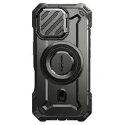 SUPCASE iPhone 16 Pro Max Unicorn Beetle Mag XT Rugged Case with Built-in camera cover - Black [843439150768]