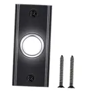 Lighted Metal Doorbell Push Button, Vintage Doorbell Push LED Buttons