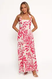 [PUP52] Kiera Midi Dress - Rosalind XS Pink